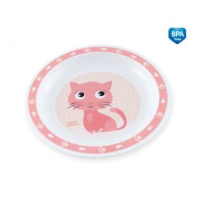 Canpol műanyag lapostányér - cica