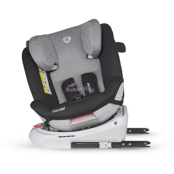 Coccolle Lyra 360°-ban forgatható iSize 40-150 cm autosülés Greystone isofix