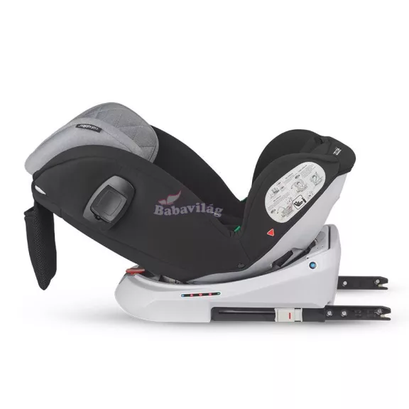 Coccolle Lyra 360°-ban forgatható iSize 40-150 cm autosülés Greystone isofix