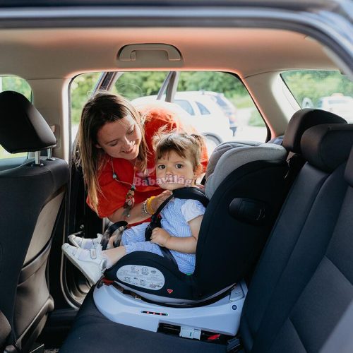 Coccolle Lyra 360°-ban forgatható iSize 40-150 cm autosülés Greystone isofix