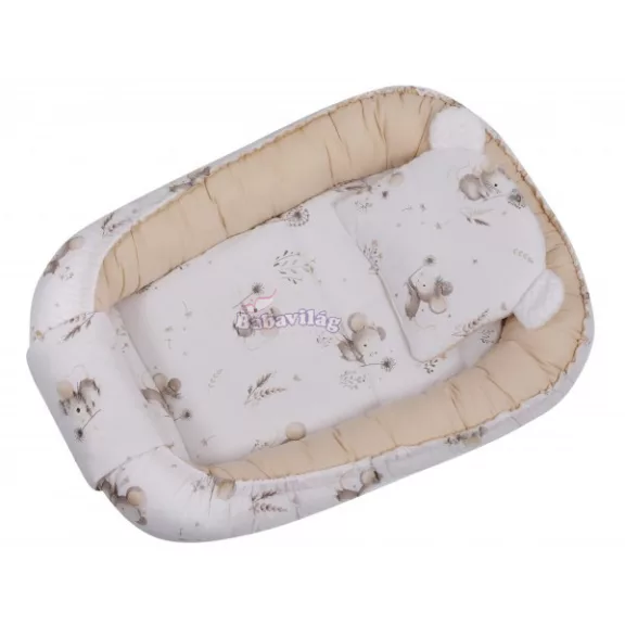 Babafészek párnával - Kisegér Babafészek párnával - Kisegér