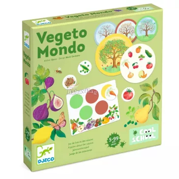 Djeco Képes lottó - Évszakok - Vegeto Mondo 