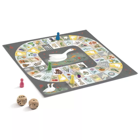 Djeco Társasjáték klasszikus - Liba játék - Goose game Djeco Társasjáték klasszikus - Liba játék - Goose game