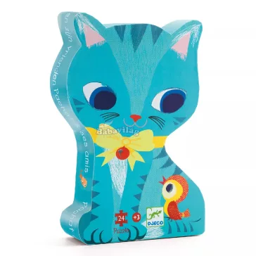 Djeco Cicás dobozos puzzle 24 db - os 