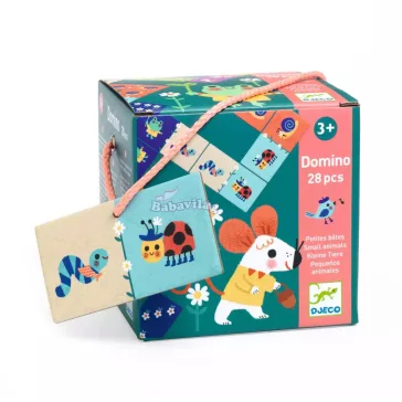 Djeco Bébi állatok - Dominó - Domino Small animals