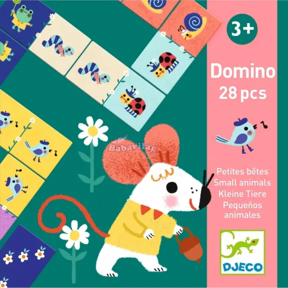 Djeco Bébi állatok - Dominó - Domino Small animals