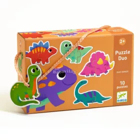 Djeco Párosító puzzle - Dinócskák - Duo Dinos
