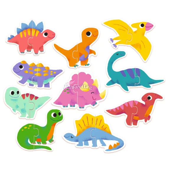 Djeco Párosító puzzle - Dinócskák - Duo Dinos