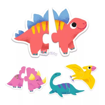   Djeco Gyermekszobai emlékek - Memória játék - Memo Stuffed animals