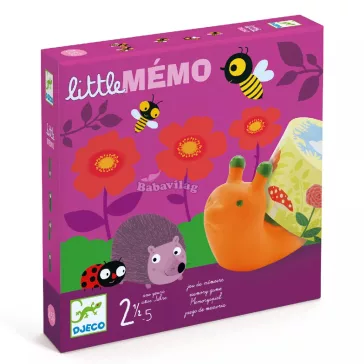 Djeco Little mémo - Egy kis memória társasjáték 