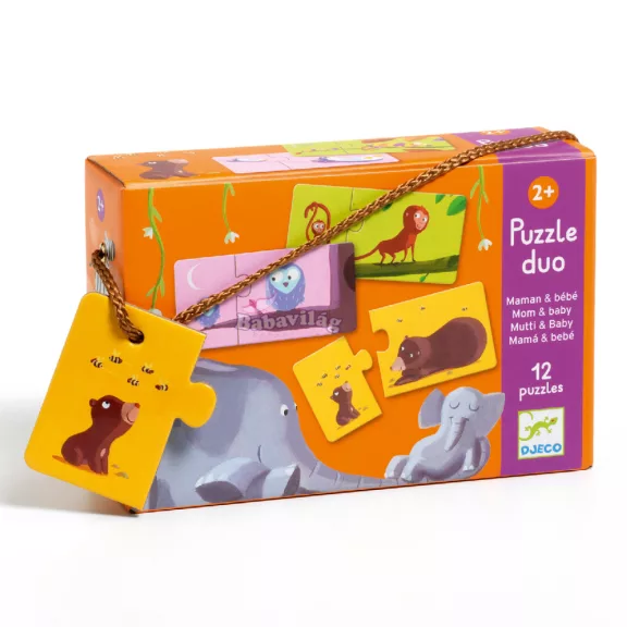 Djeco Párosító puzzle - Mama-baba 