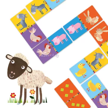 Djeco Domino- Tanya- Farm 