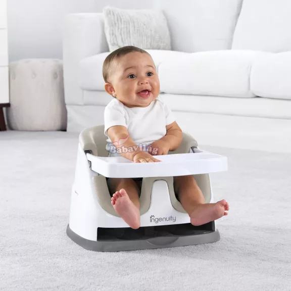 Ingenuity Ülésmagasító székre, 2in1, Baby Base, Cashmere, 6 hó+, 22 kg-ig 