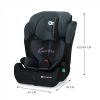 Kinderkraft COMFORT UP i-Size 76-150 cm gyerekülés Fekete