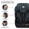 Kinderkraft COMFORT UP i-Size 76-150 cm gyerekülés Fekete