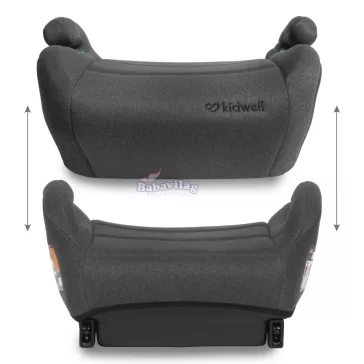   Kidwell OVAN i-Size isofix autósülés 125 és 150 cm - szürke