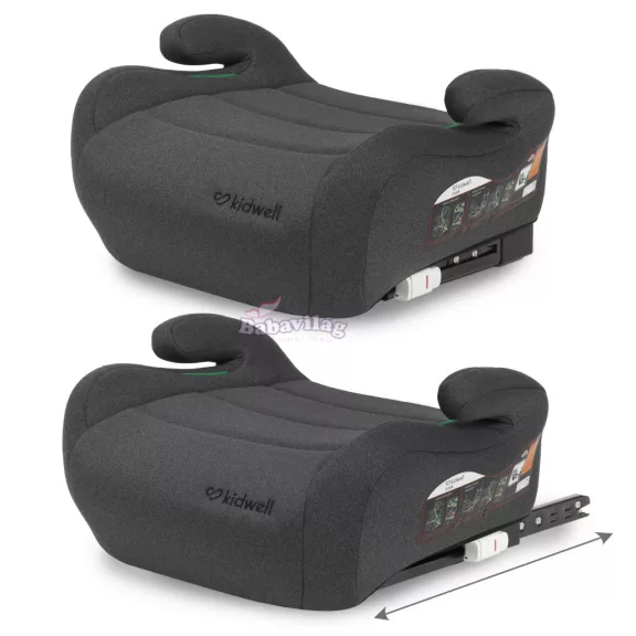 Kidwell OVAN i-Size isofix autósülés 125 és 150 cm - szürke