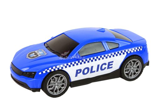 Helikopter és Rendőrségi Autó Jármű Szett 