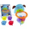 Bath Toy Mini kosárlabda, kutya ás gumi hal