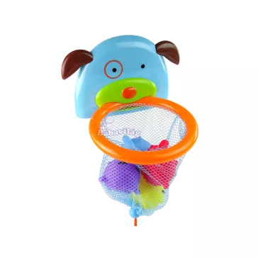 Bath Toy Mini kosárlabda, kutya ás gumi hal