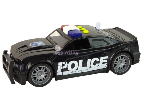 Rendőrautó 1:14 Fény és Hangok, Fekete