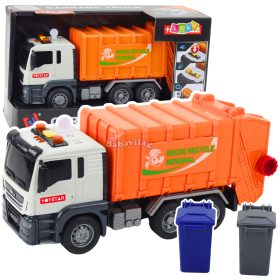 Szemétszállító autó 1:14 - narancs