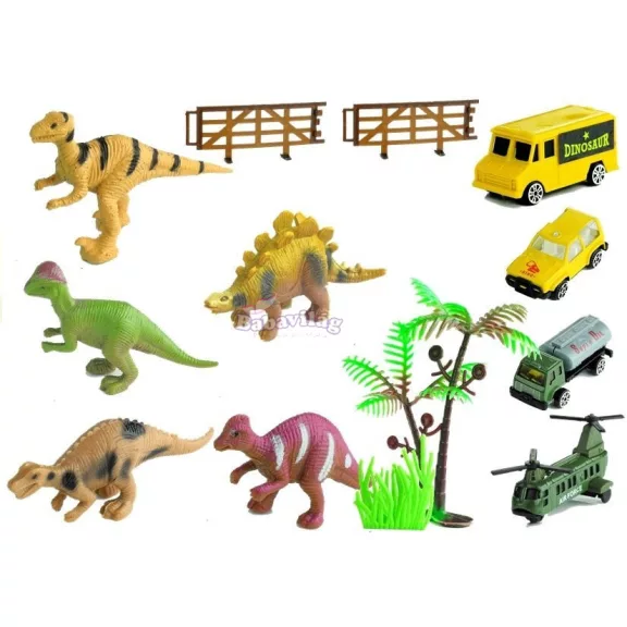 Dinoszauruszos teherautó 49 cm 