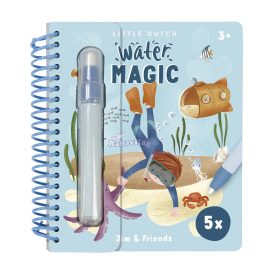Little Dutch vízzel színező füzet - Jim és barátai 