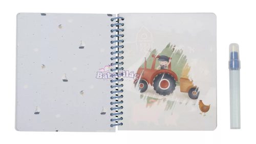 Little Dutch vízzel színező füzet - Jim és barátai 