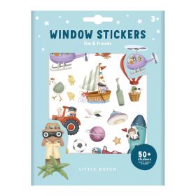 Little Dutch ablak matrica - Jim és barátai 