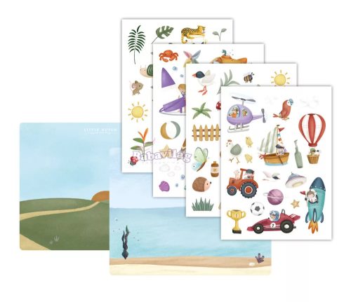 Little Dutch ablak matrica - Jim és barátai 