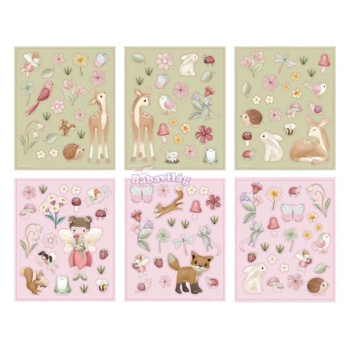 Little Dutch matrica szett - Fairy Garden 