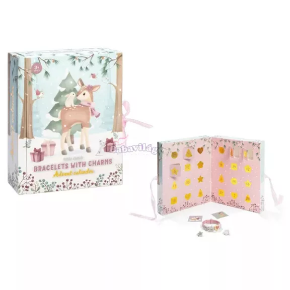 Little Dutch adventi kalendárium charm készítővel és matricával Little Dutch adventi kalendárium charm készítővel és matricával