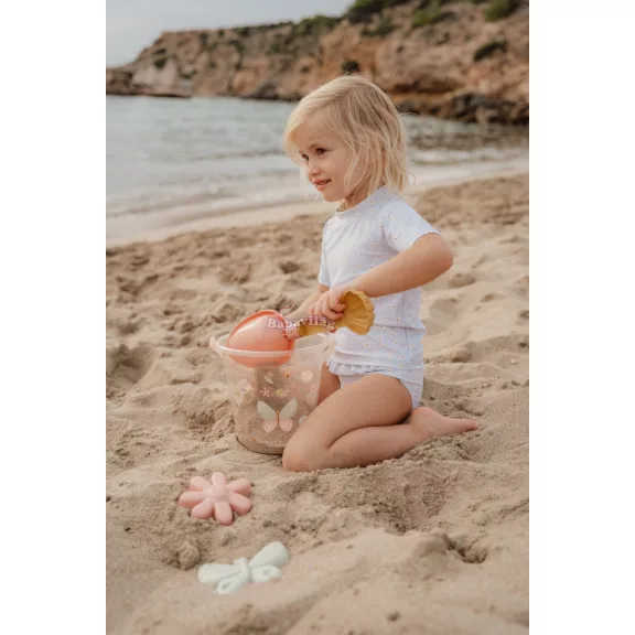 Little Dutch homokozó formák és lapát szett pink 
