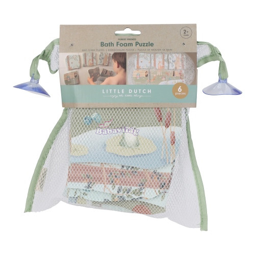Little Dutch habtapi fürdőjáték puzzle - Forest Friends 
