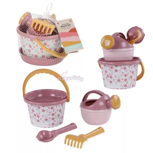 Little Dutch homokozó készlet - Pink Flowers 