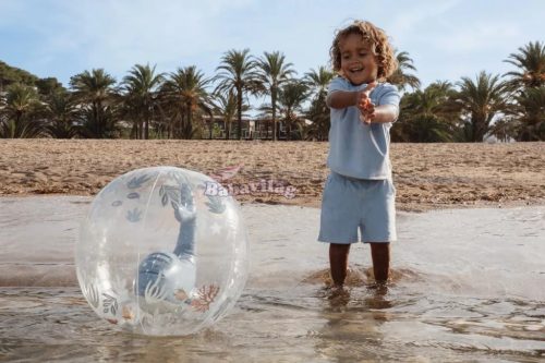 Little Dutch felfújható 3D strandlabda - Ocean World 