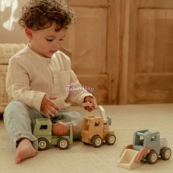 Little Dutch betonkeverő autó figurával 