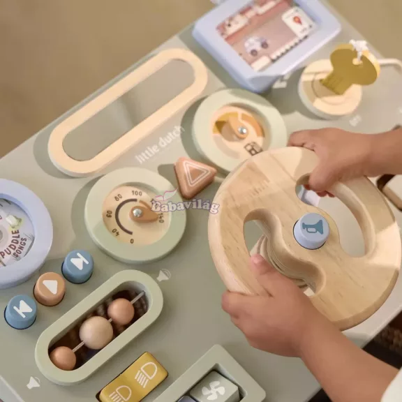 Little Dutch fa montessori kormánykerék 