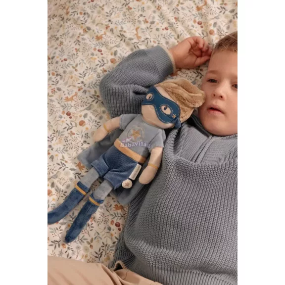 Little Dutch Jim szuperhős baba - 35 cm 