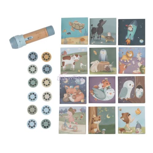 Little Dutch mesevetítő - kék 