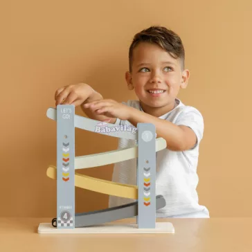 Little Dutch autók a lejtőn - kék 