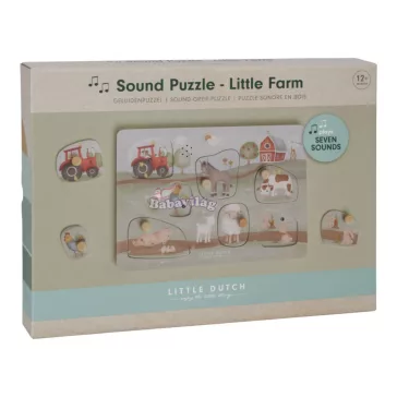 Little Dutch hangos puzzle - Little Farm 