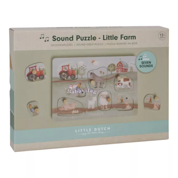 Little Dutch hangos puzzle - Little Farm 