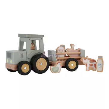 Little Dutch traktor utánfutóval - Little Farm 