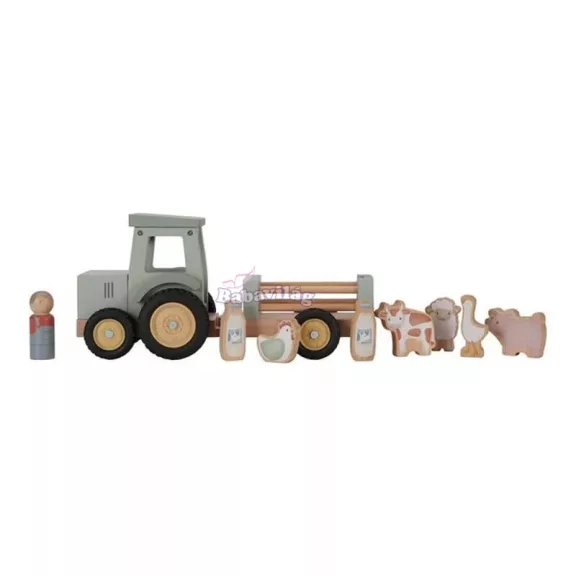 Little Dutch traktor utánfutóval - Little Farm 