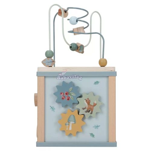 Little Dutch készségfejlesztő kocka - Forest Friends 