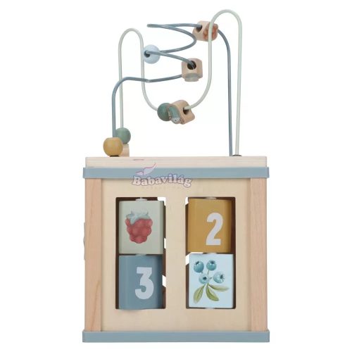 Little Dutch készségfejlesztő kocka - Forest Friends 