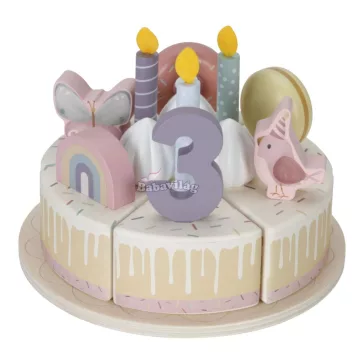Little Dutch szülinapi torta - pink 