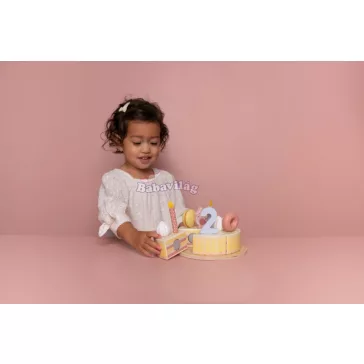 Little Dutch szülinapi torta - pink 
